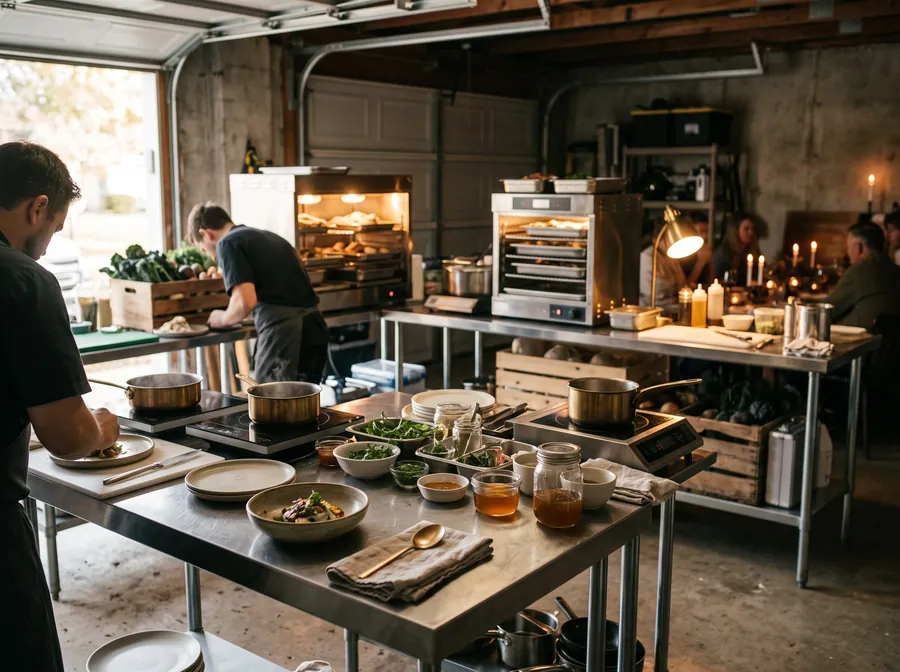 Building a kitchen where there is none
