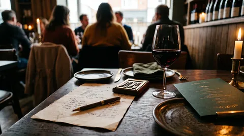 What a private dinner actually costs in 2026