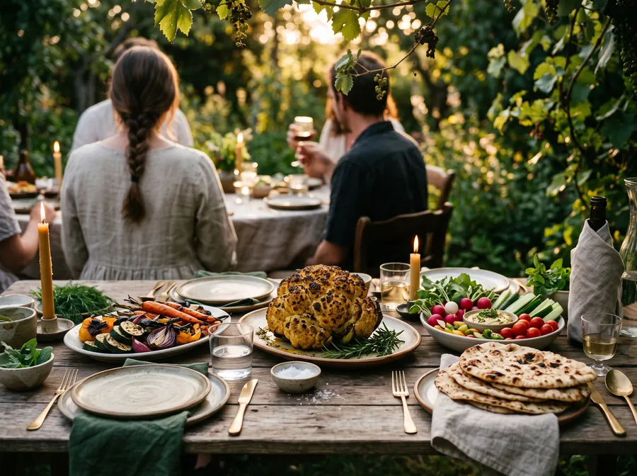 The Summer Garden Menu